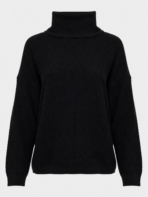 Blusa Gola Alta Preto