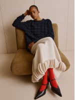 Saia Flora Cru - Anselmi Feminino