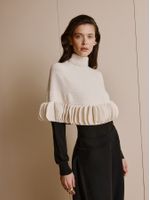 Pelerine Flora Cru - Feminino Anselmi