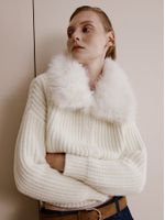 Casaco Soft Off White - Anselmi Feminino
