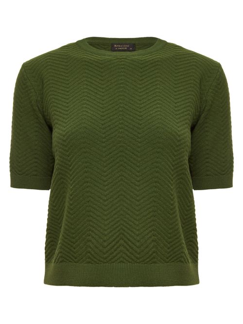 Blusa Manga Curta Matcha