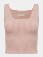 Top Cropped Decote Quadrado Blush - Anselmi Feminino