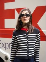 Cardigan Navy Preto - Anselmi Feminino