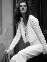 Casaqueto Escamas Off White - Anselmi Feminino
