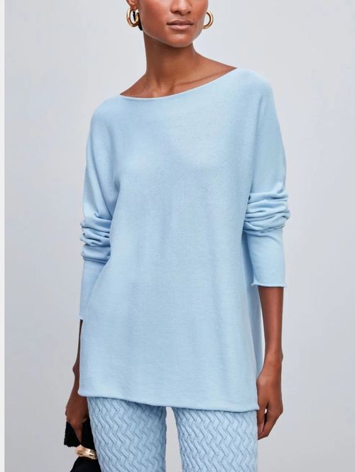 Blusa 3D Azul Celeste