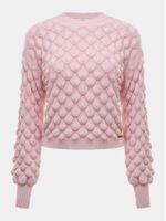 Blusa Manga Longa Escamas Blush - Blusa Feminina