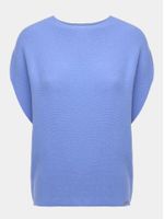 Blusa feminina de tricô 3D em ponto Links com manga japonesa, da Anselmi